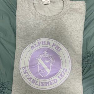 Alpha phi sweatshirt